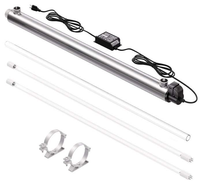 UV disinfection add-on system